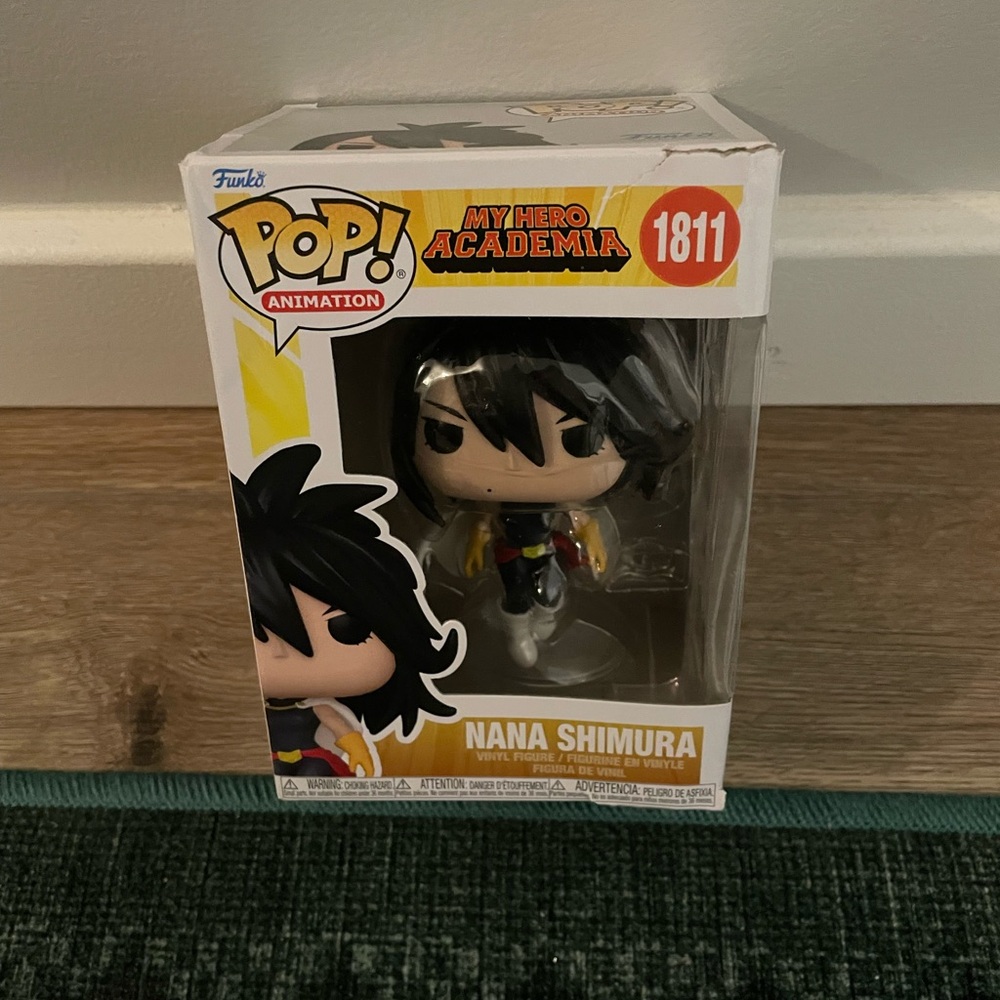 Funko Pop My Hero Academia Nana Shimura Figure, Never Opened, Damage to Box